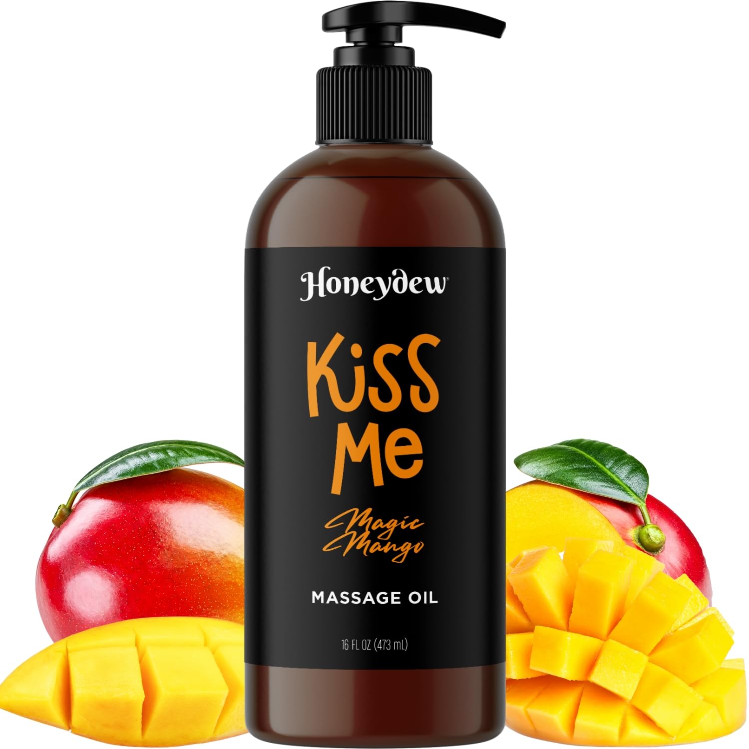 Mango Sensual Massage Oil for Couples - Alluring Tropical Full Body Massage Oil for Date Night and Nourishing Body Oil w...